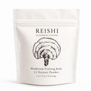 Reishi mushroom powder
