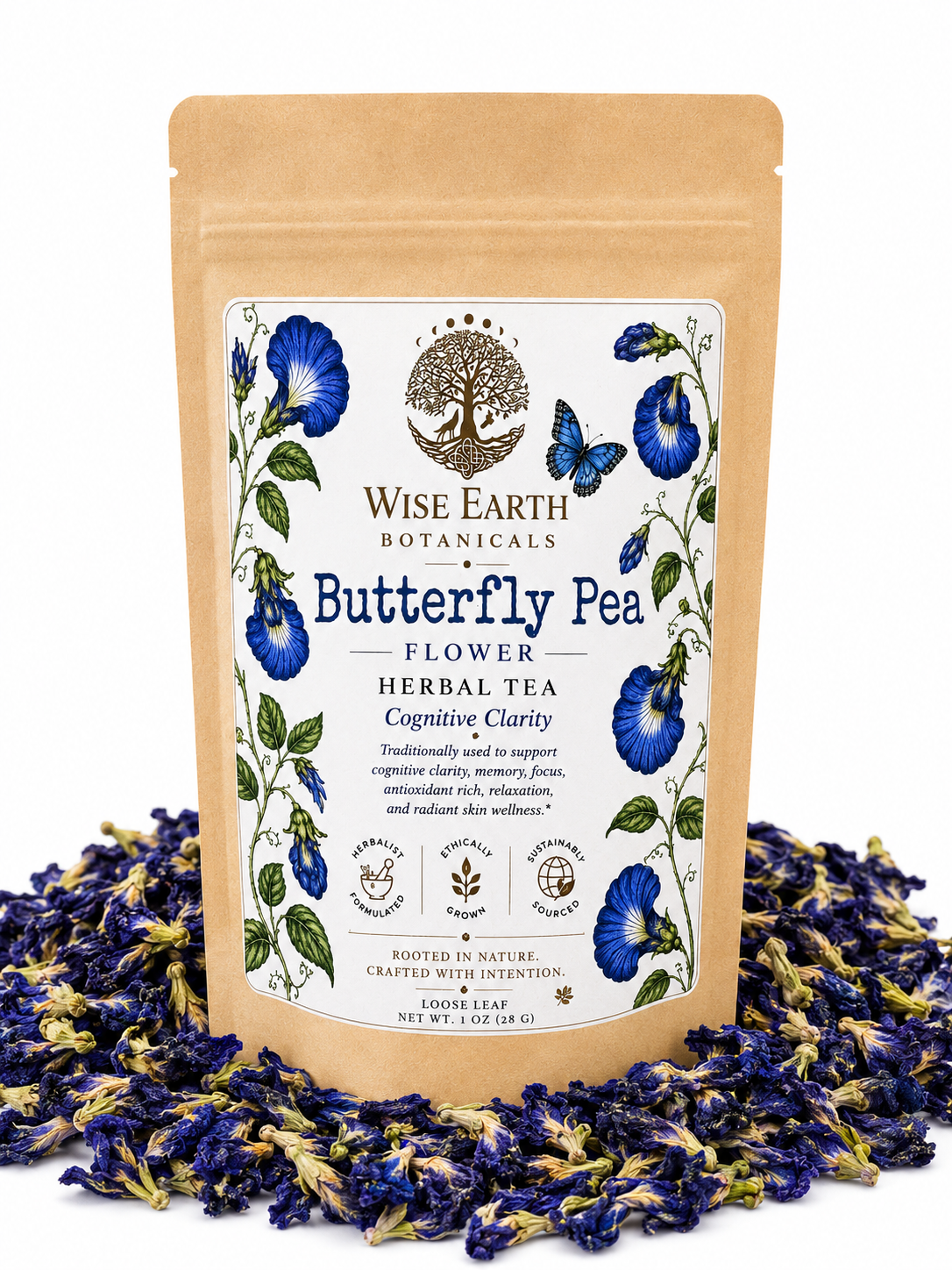 Organic Butterfly Pea Flower Tea